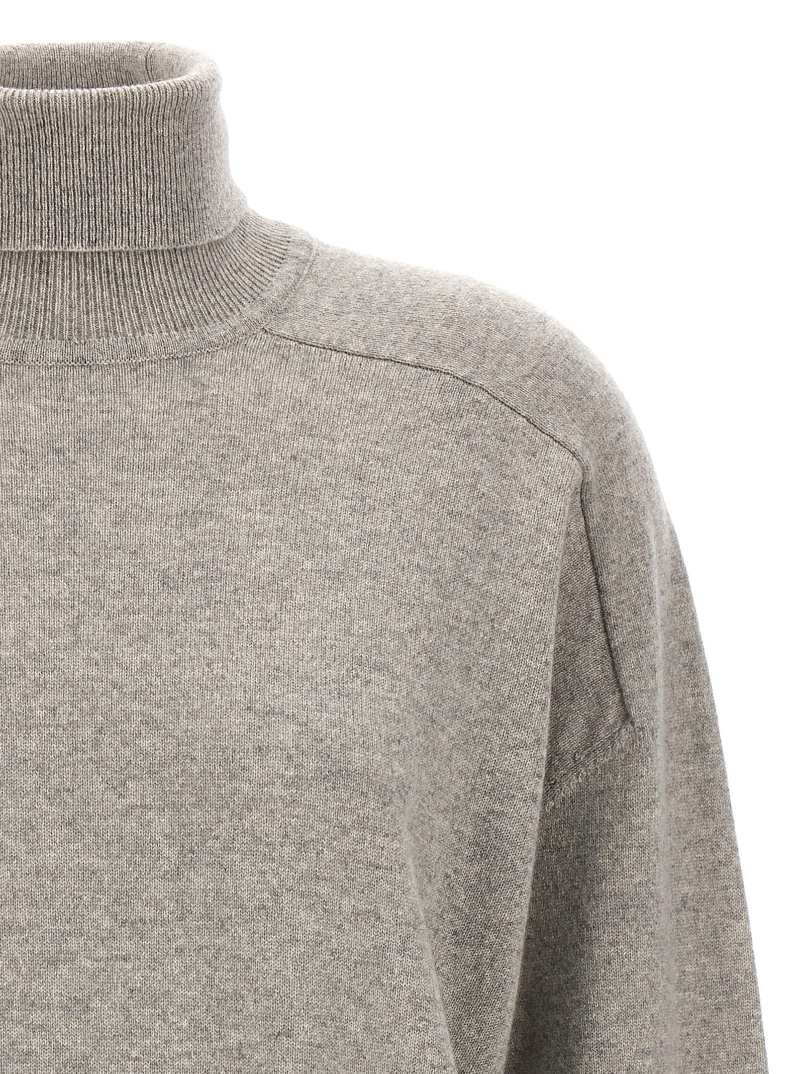 Armarium Grauer Kaschmir-Strickjacke