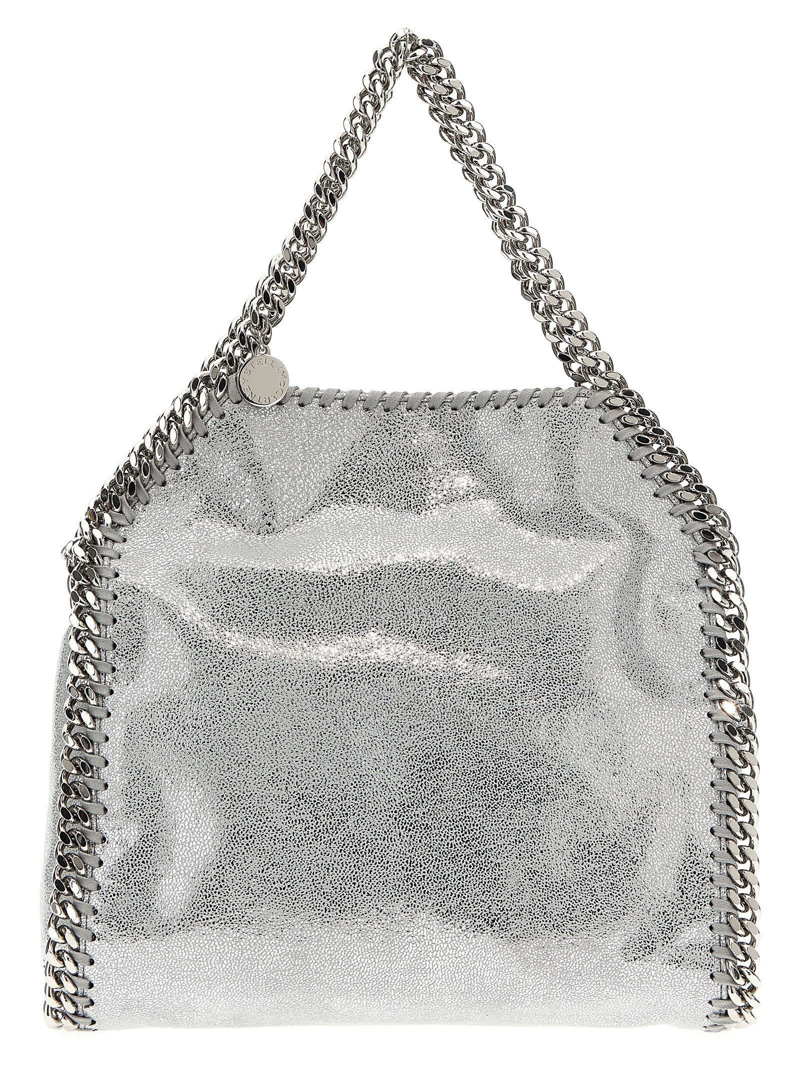 Stella McCartney Silberne Polyester-Handtasche