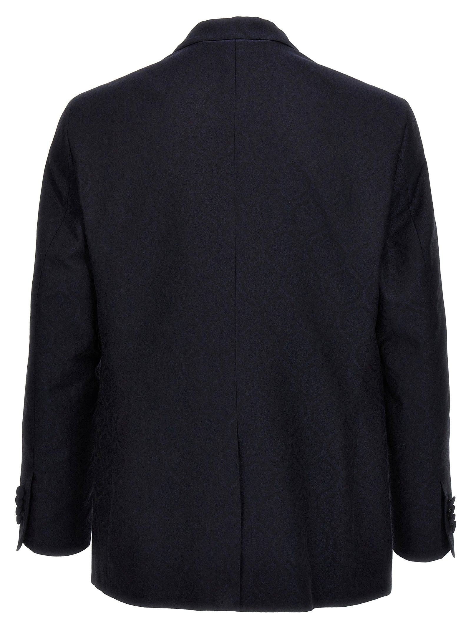 Etro Blauer Baumwollblazer