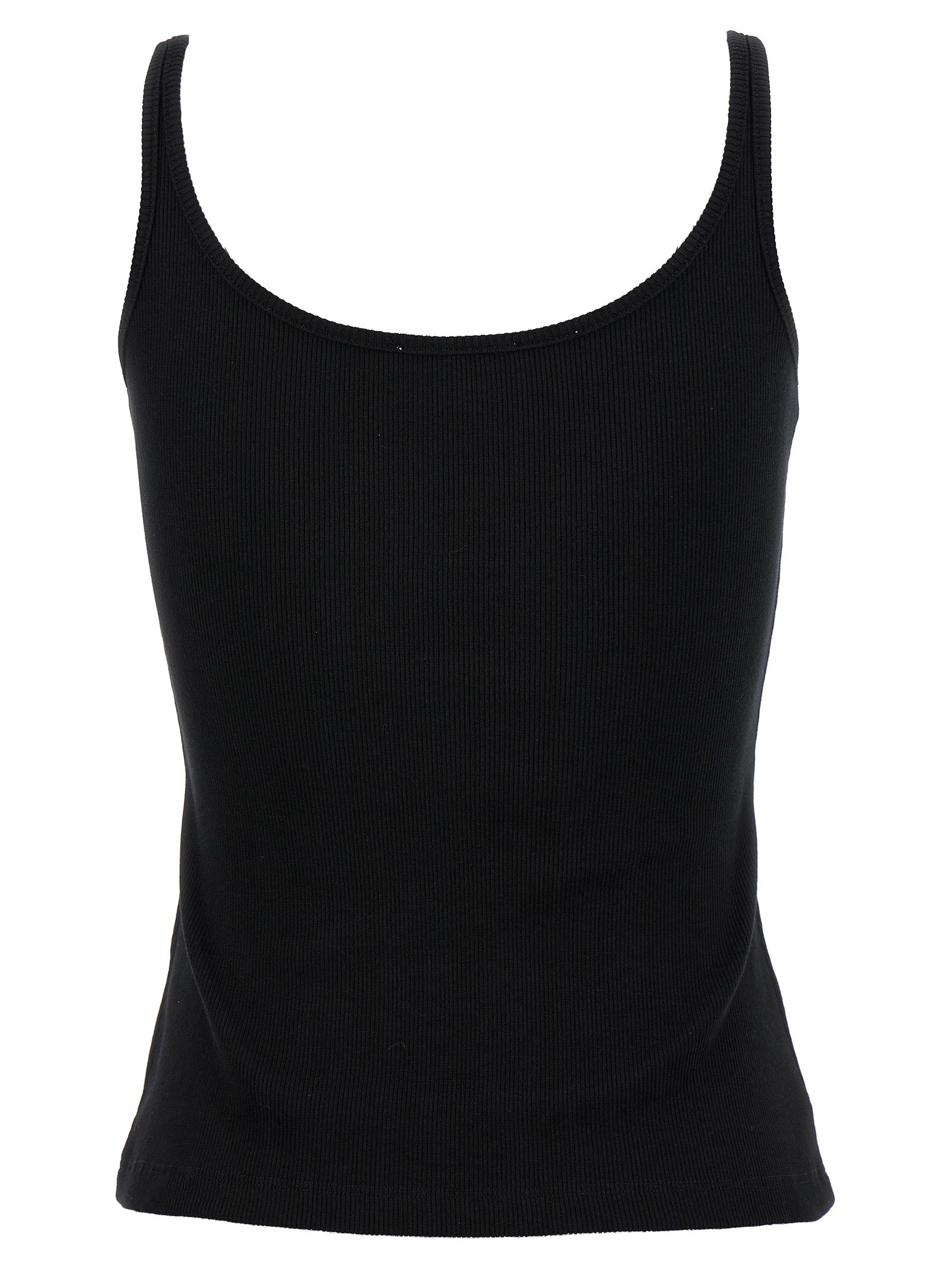 Off-White Schwarzes Baumwoll-T-Shirt