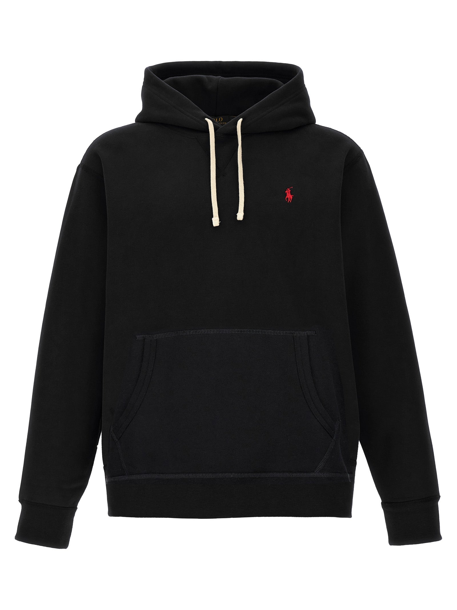 Polo Ralph Lauren Schwarzer Baumwoll-Sweatshirt