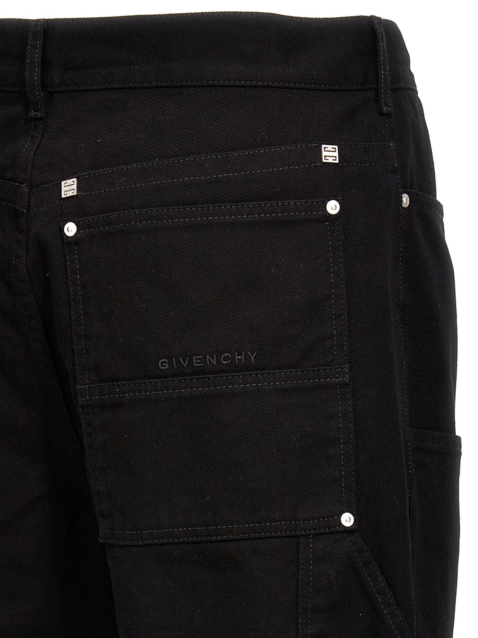 Givenchy Schwarze Baumwolljeans Denim