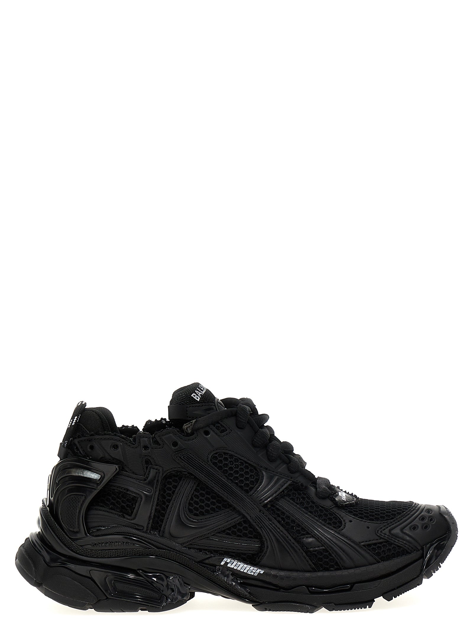 Balenciaga Schwarze Sneaker aus Polyester für sportliche Looks