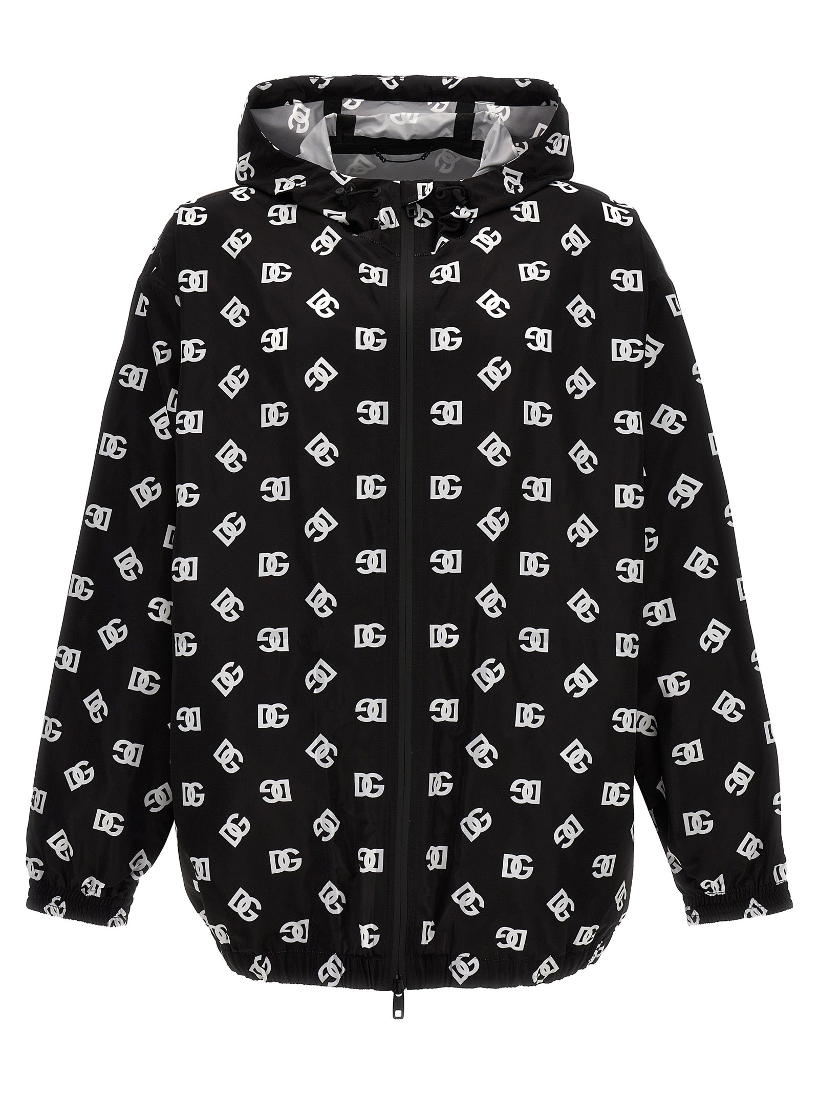 Dolce & Gabbana Zweifarbige Polyester-Shelljacke