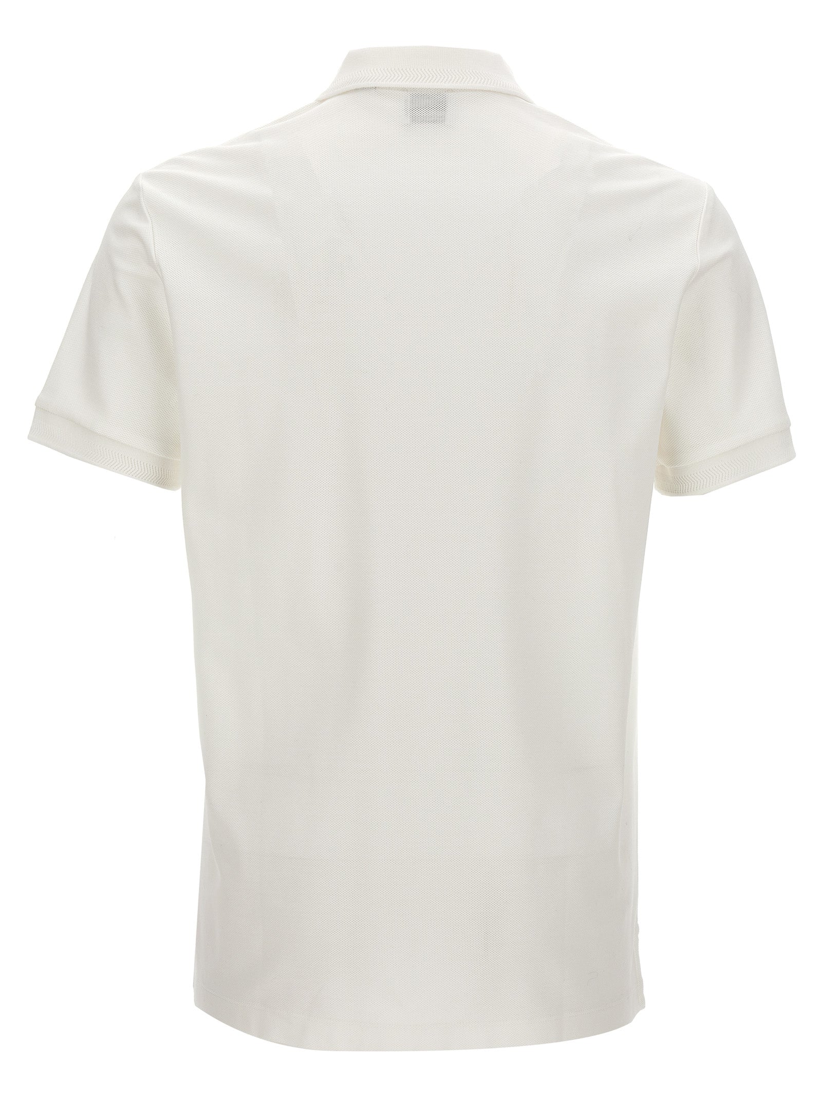 Burberry Weißes Poloshirt aus Baumwolle