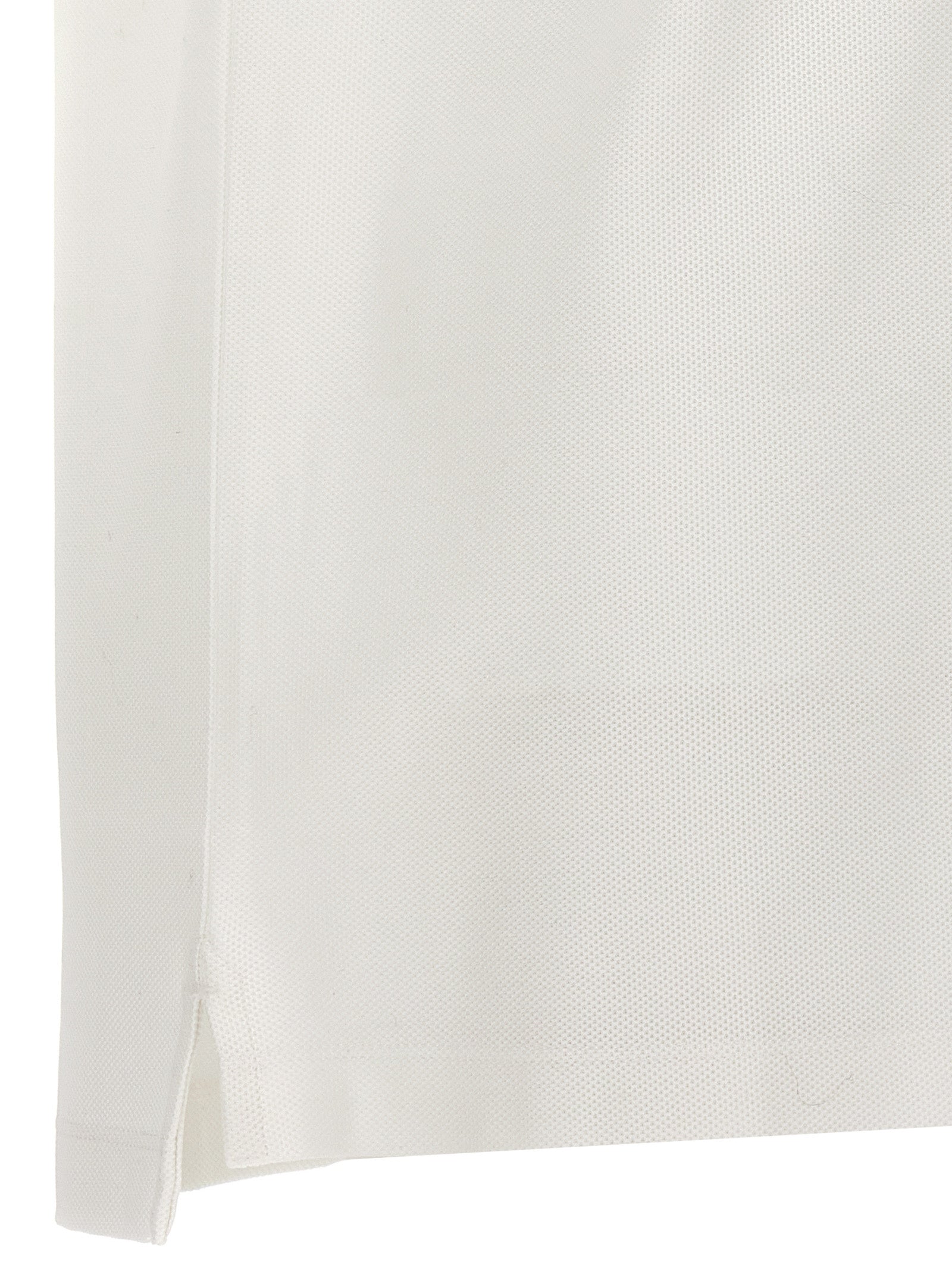 Burberry Weißes Poloshirt aus Baumwolle