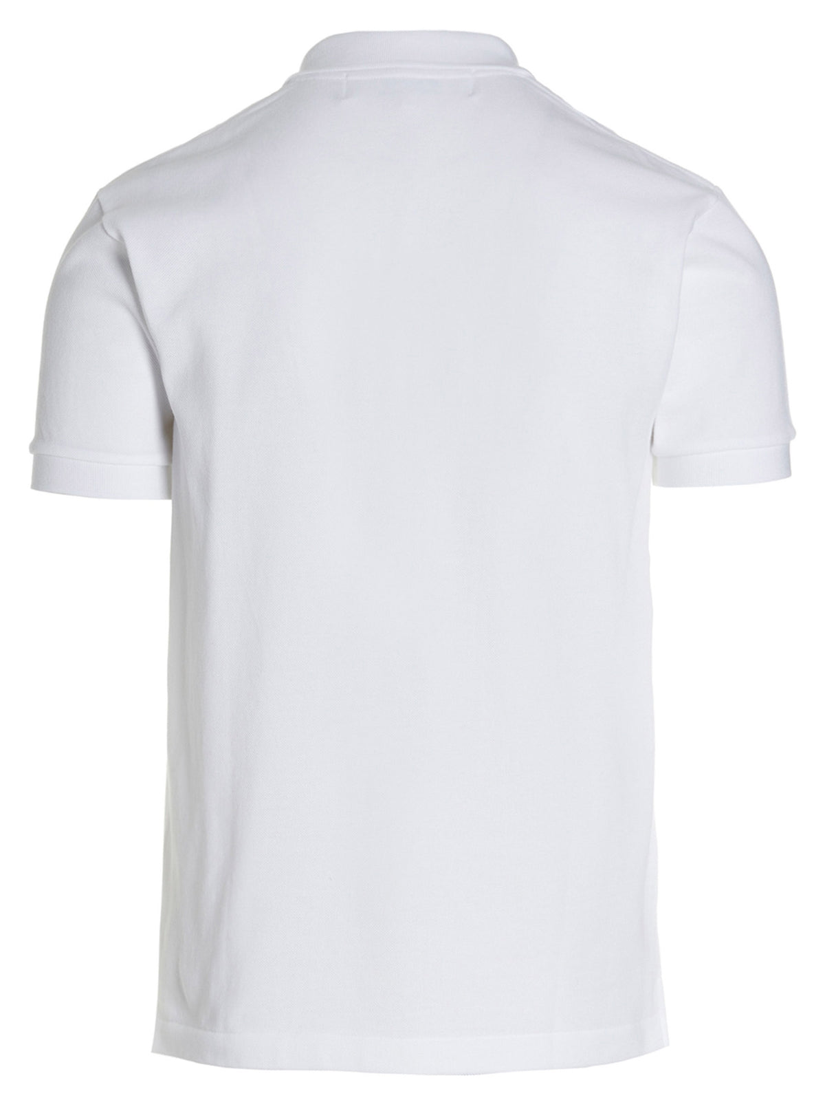 Comme Des Garçons Play Weißes Poloshirt aus Baumwolle
