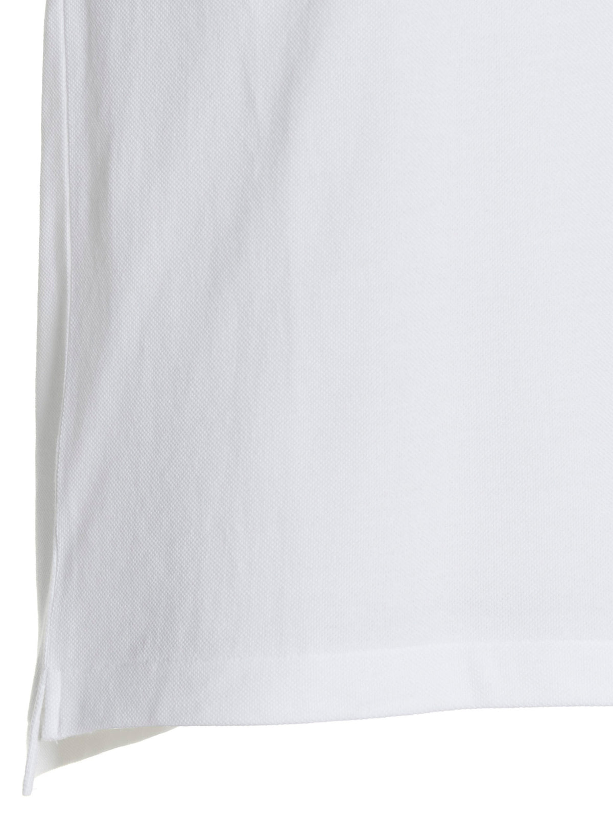Comme Des Garçons Play Weißes Poloshirt aus Baumwolle
