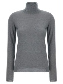 Brunello Cucinelli Grauer Kaschmir-Strickjacke