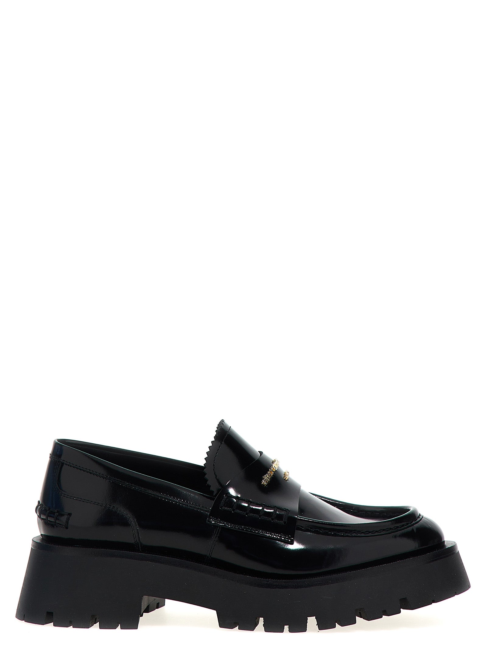 Alexander Wang Schwarze Loafer aus Rindsleder zum Hineinschlüpfen