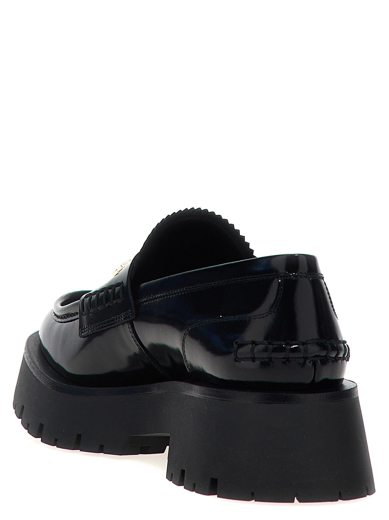 Alexander Wang Schwarze Loafer aus Rindsleder zum Hineinschlüpfen