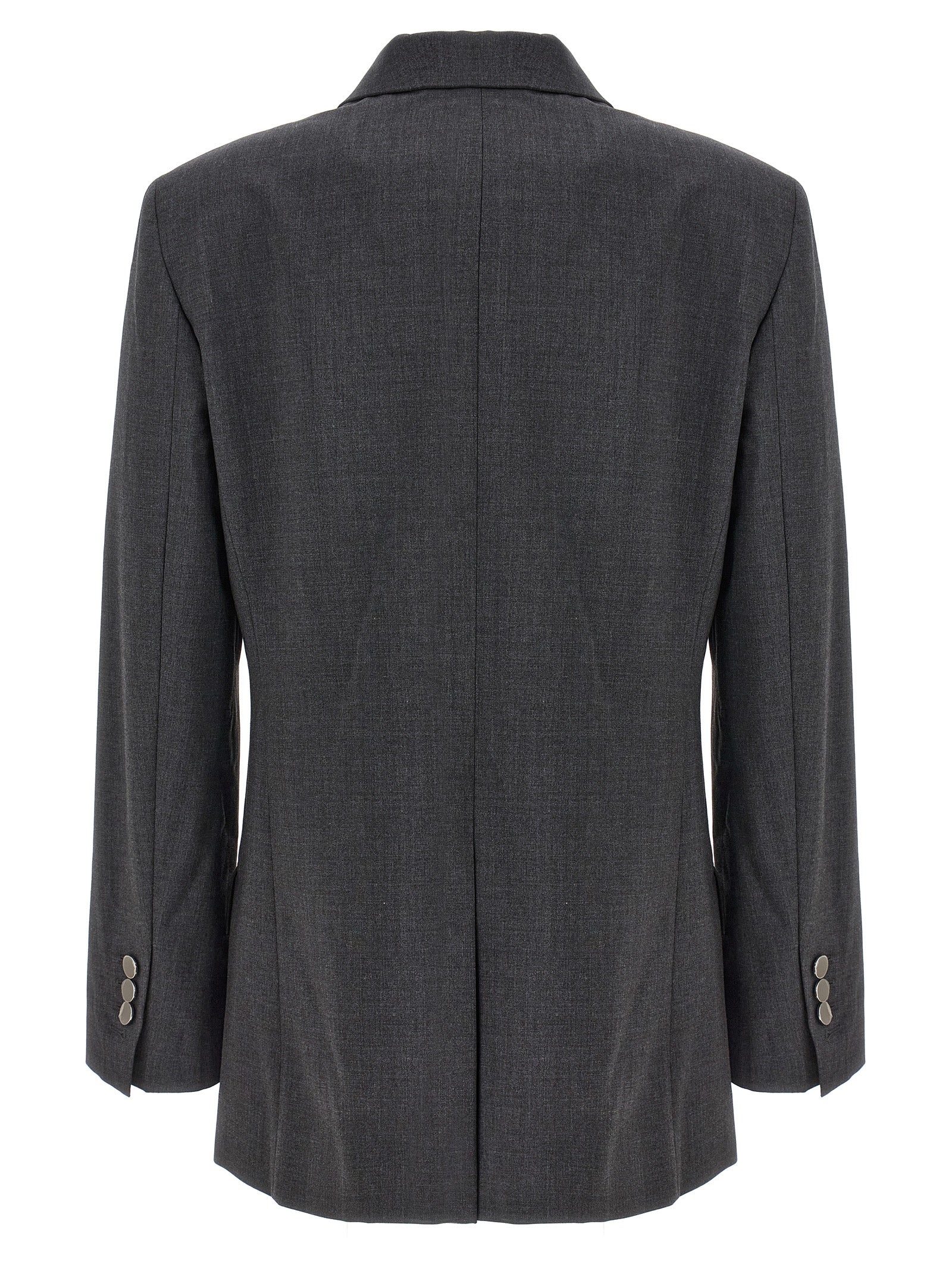 Theory Grauer Wollblazer