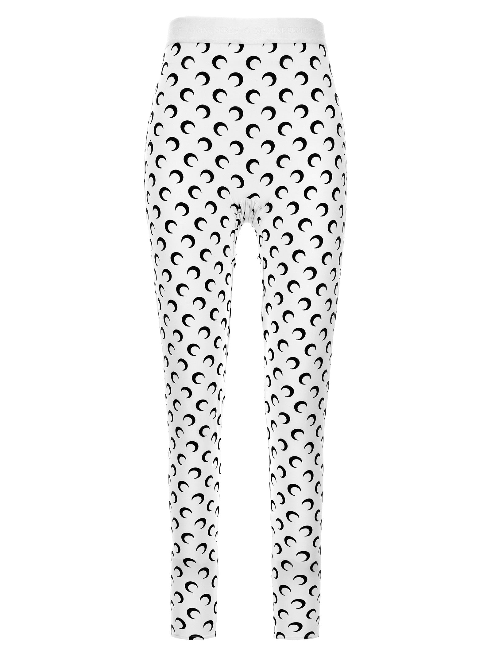Marine Serre Bicolor Polyamid-Leggings
