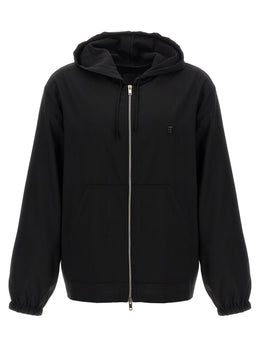 Givenchy Schwarzer Sweatshirt aus reiner Schurwolle