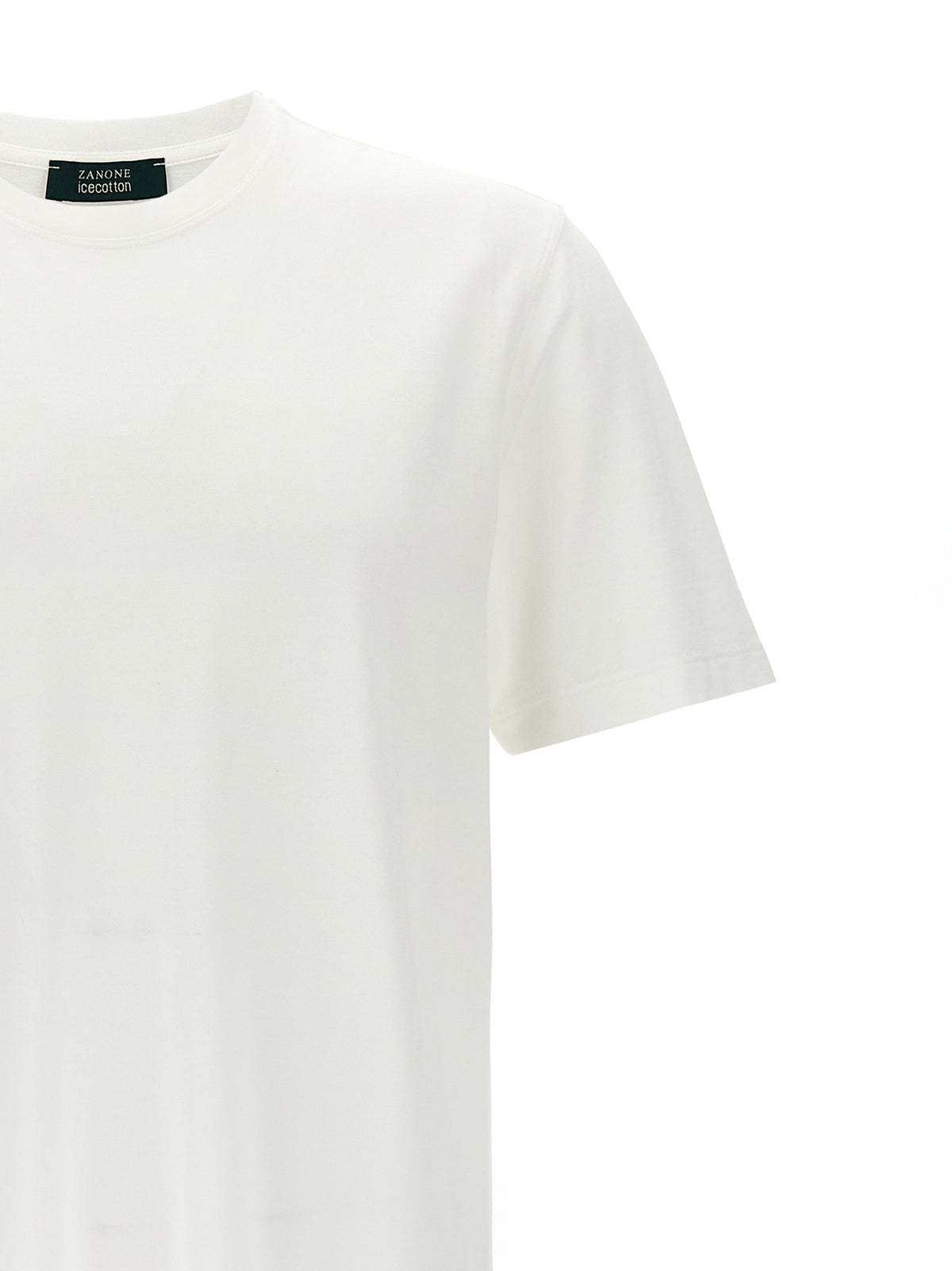 ZANONE Weißes Baumwoll-T-Shirt
