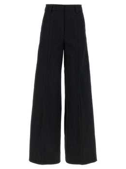 THELATEST Schwarze Baumwoll-Freizeithose