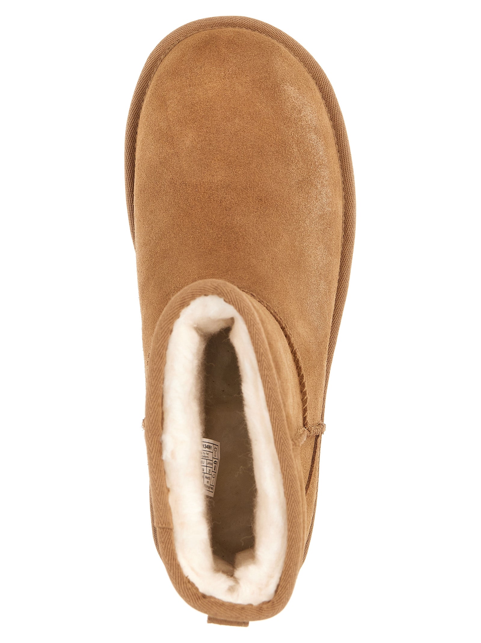 UGG Braune Ankle Boots aus Rindsleder