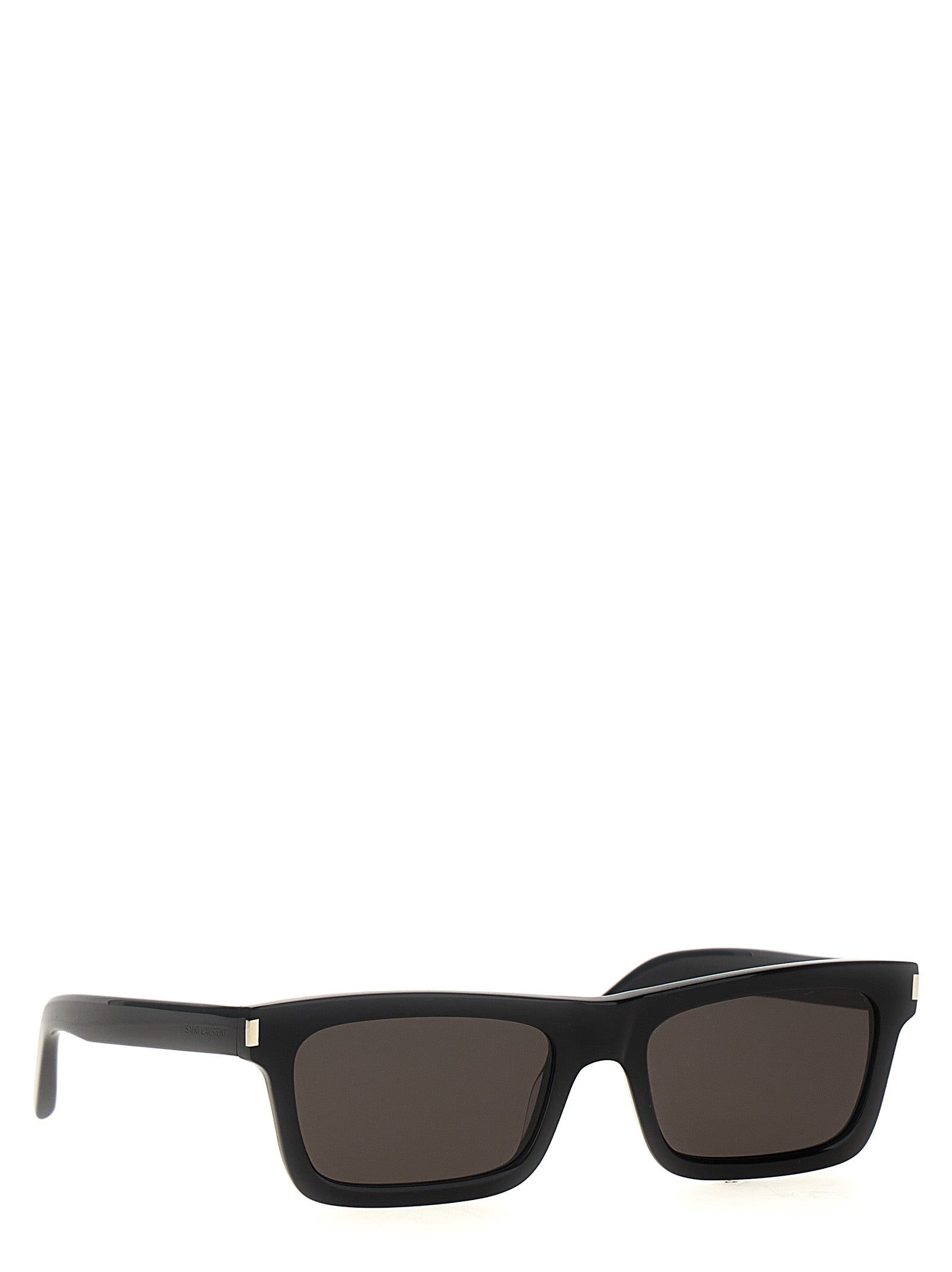 Saint Laurent Schwarze Sonnenbrille aus Acetat