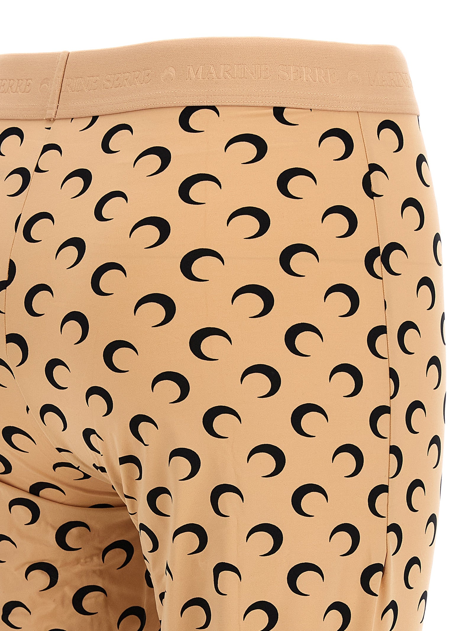 Marine Serre Beige Polyamid Leggings