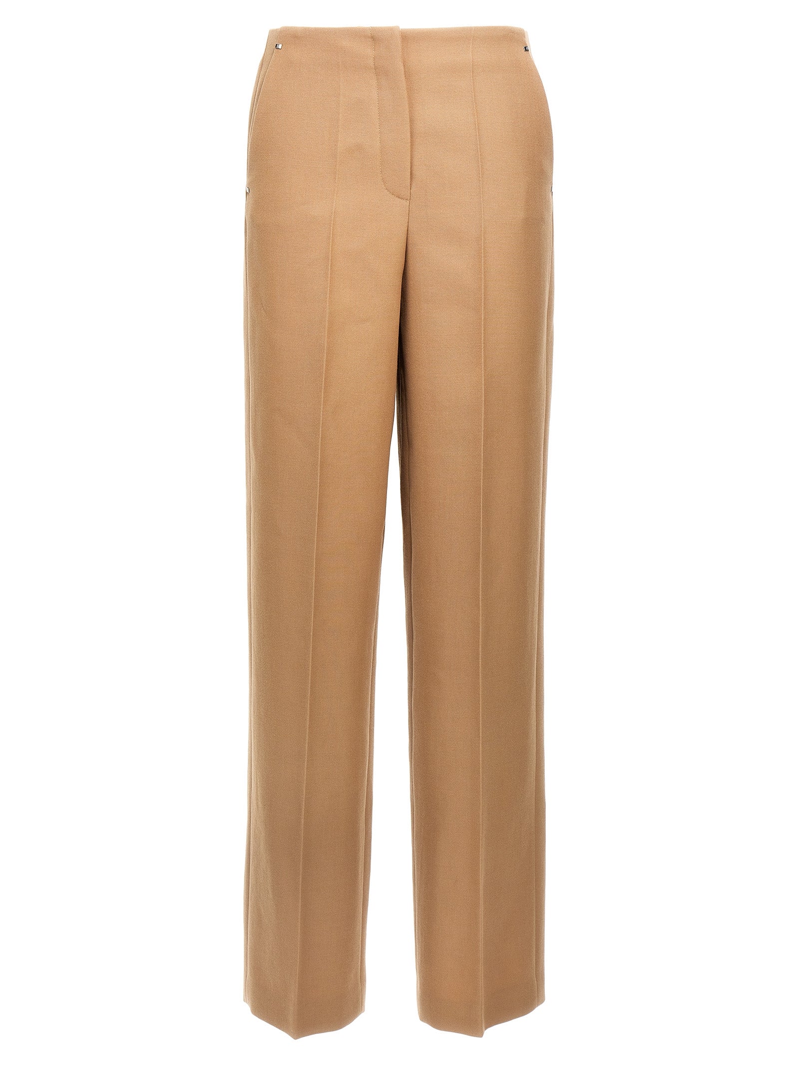 Fendi Beige Wollhose