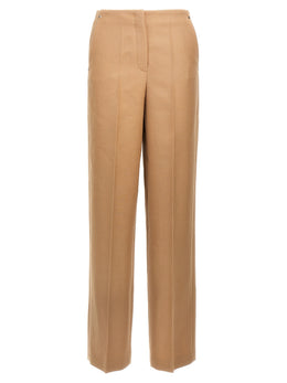 Fendi Beige Wollhose
