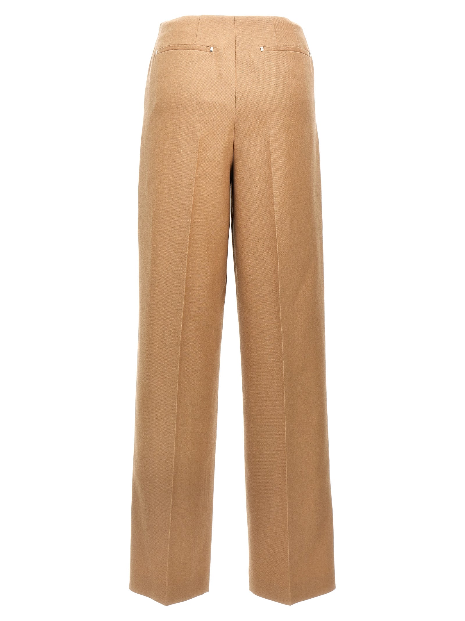 Fendi Beige Wollhose