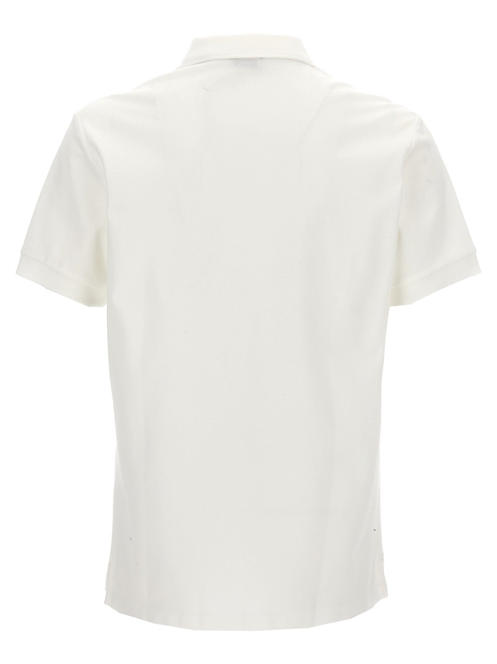 Burberry Weißes Poloshirt aus Baumwolle