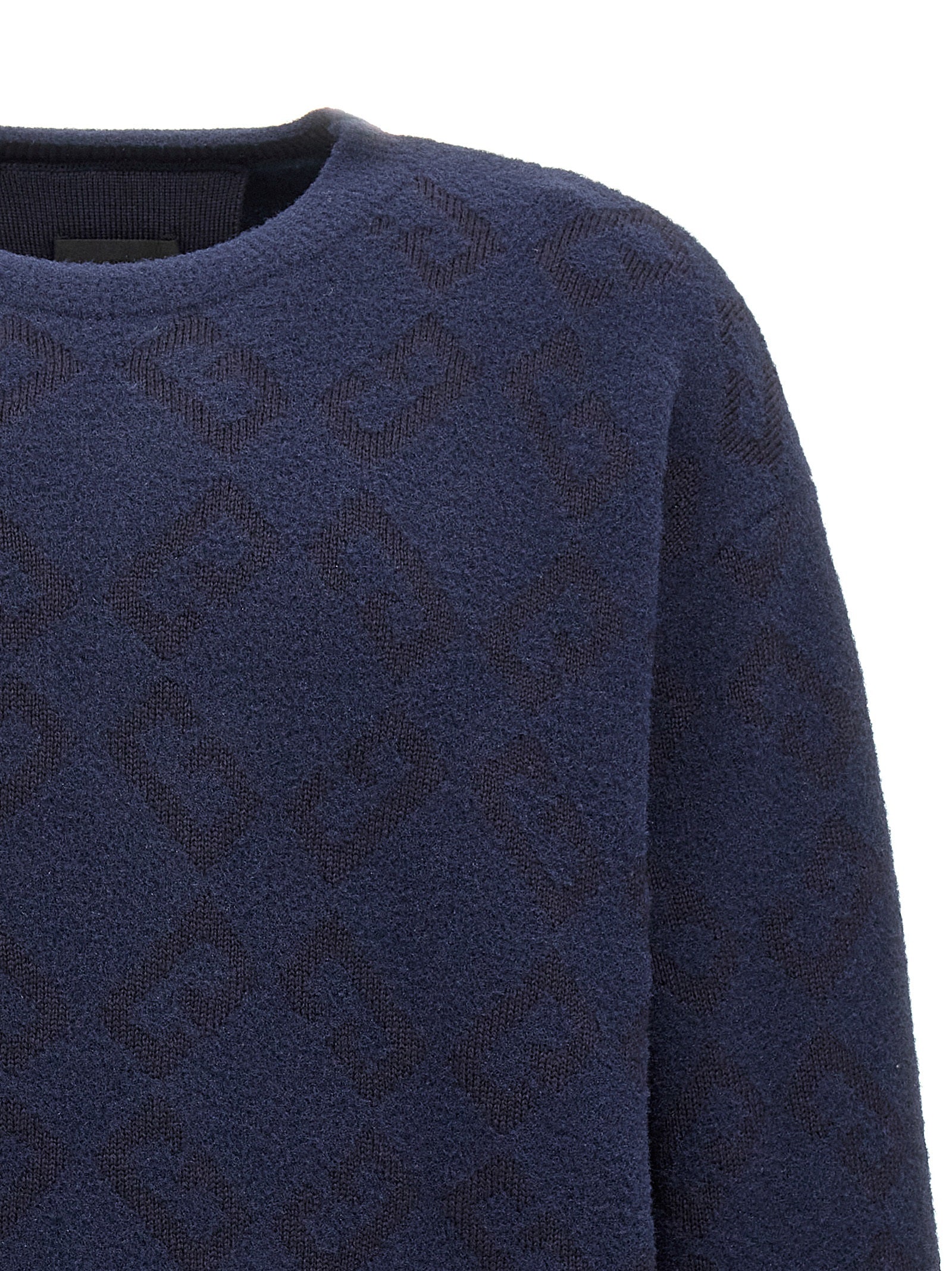 Givenchy Blauer Wollcardigan