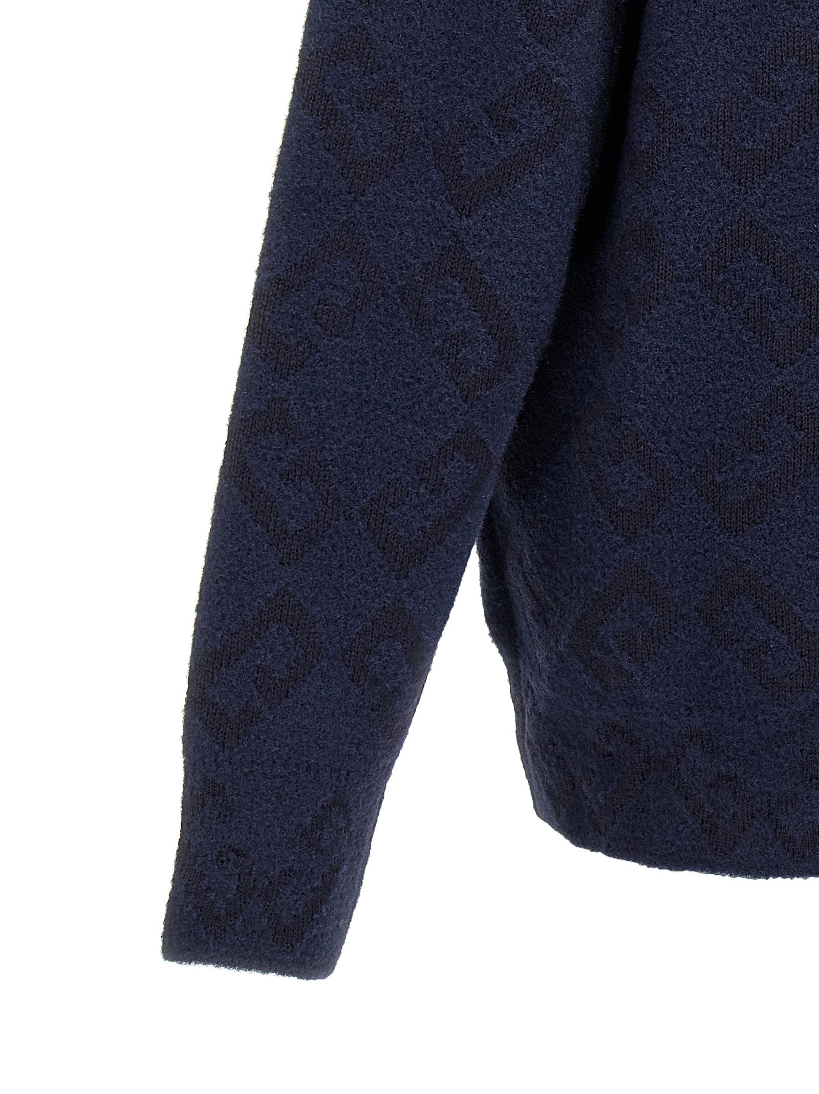 Givenchy Blauer Wollcardigan