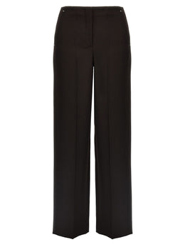 Fendi Lila Hose aus reiner Schurwolle