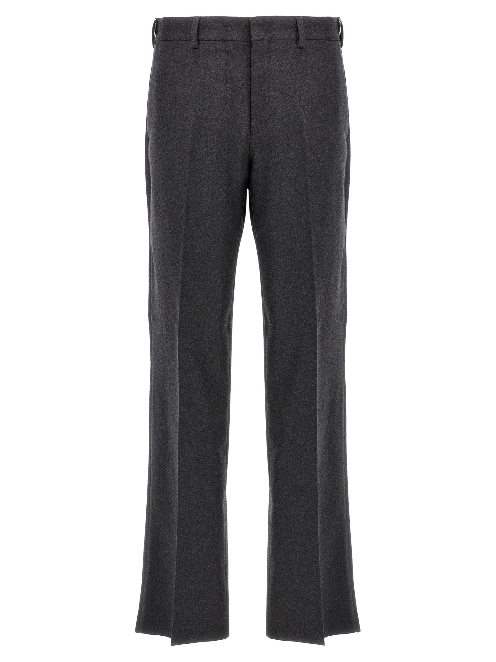 Fendi Graue Kaschmir-Freizeithose