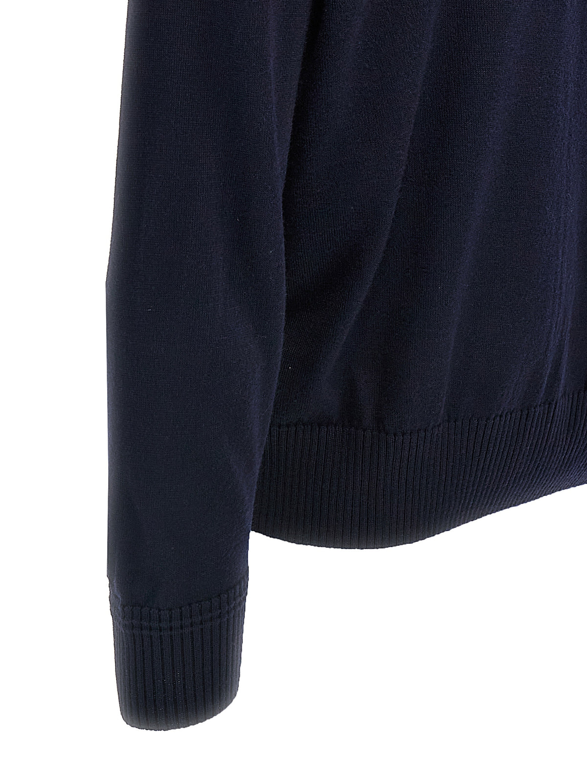 Hugo Boss Blauer Wollcardigan