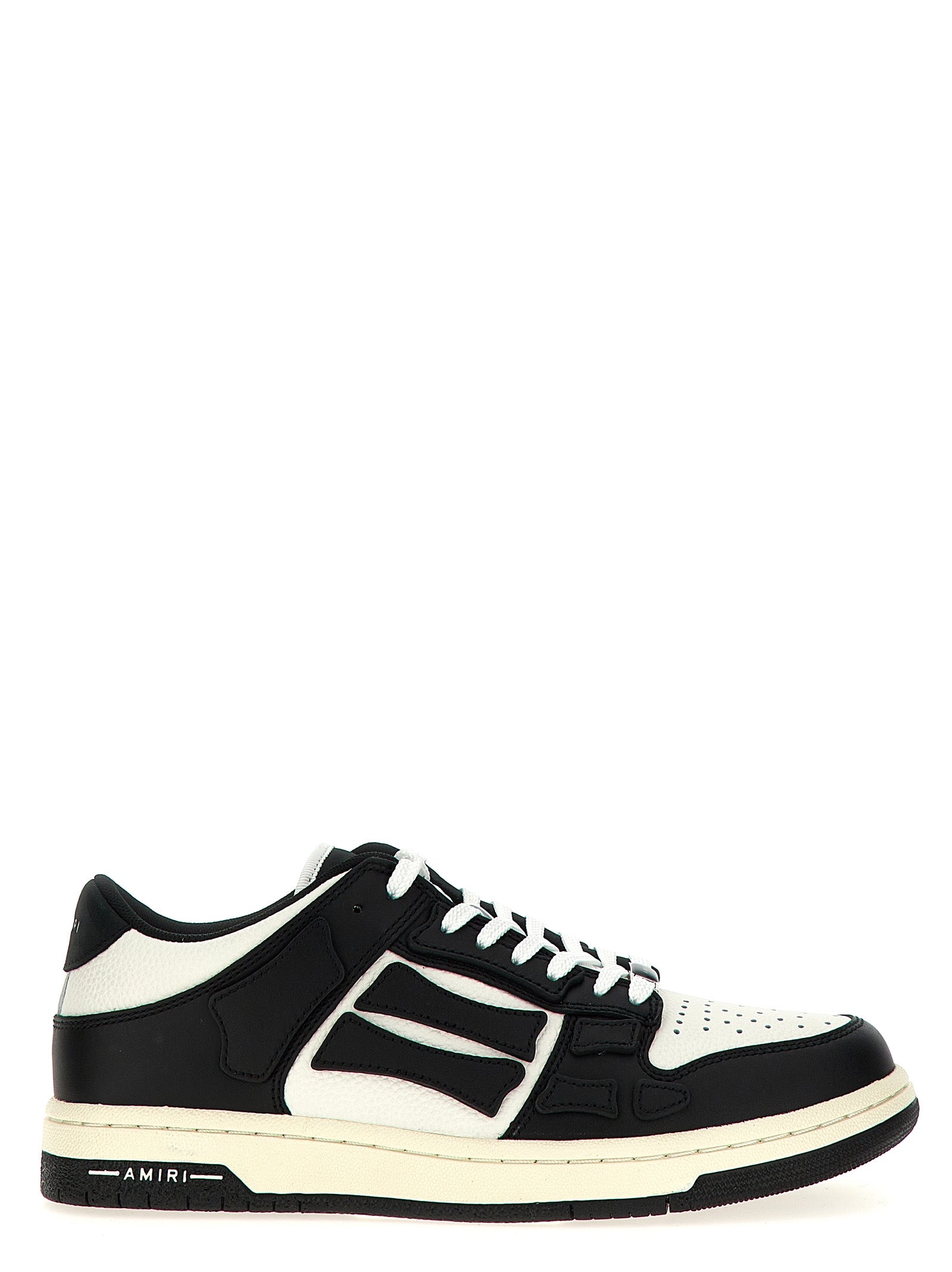 Amiri Zweifarbige Low-Top-Sneaker aus Rindsleder
