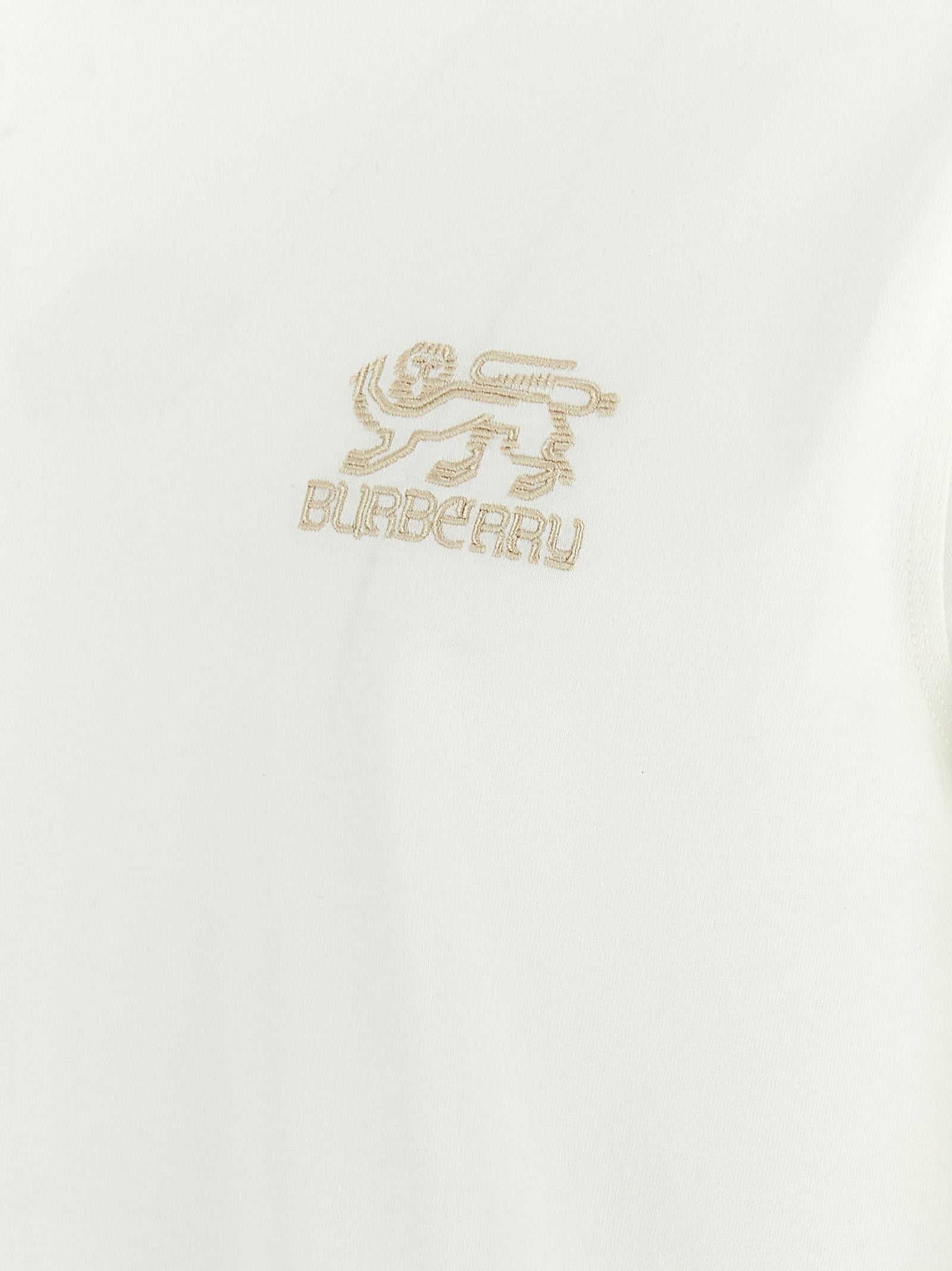 Burberry Weißes Baumwoll-T-Shirt