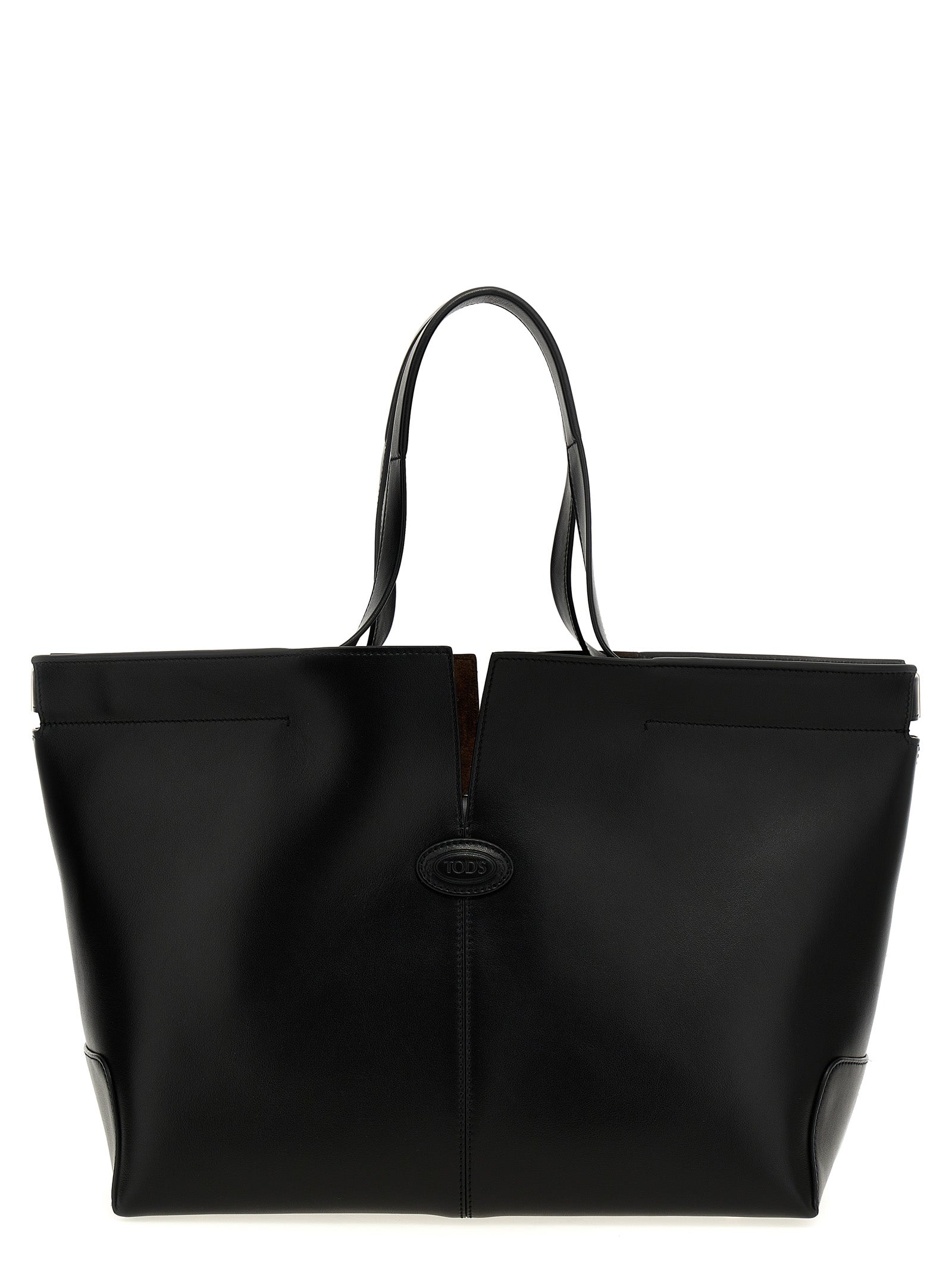 Tod's Schwarze Kalbsleder-Tasche
