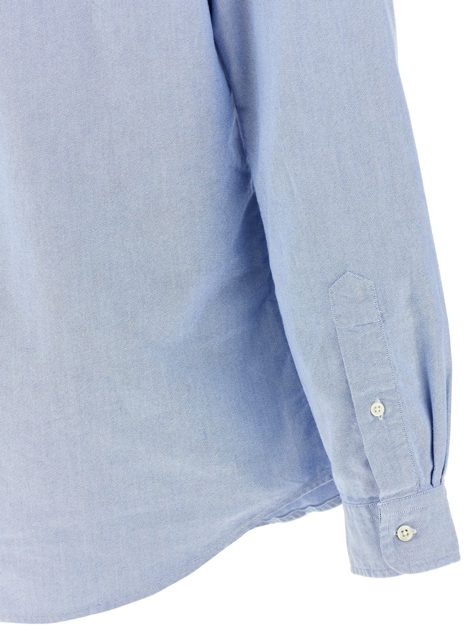 Polo Ralph Lauren Blaue Baumwollbluse