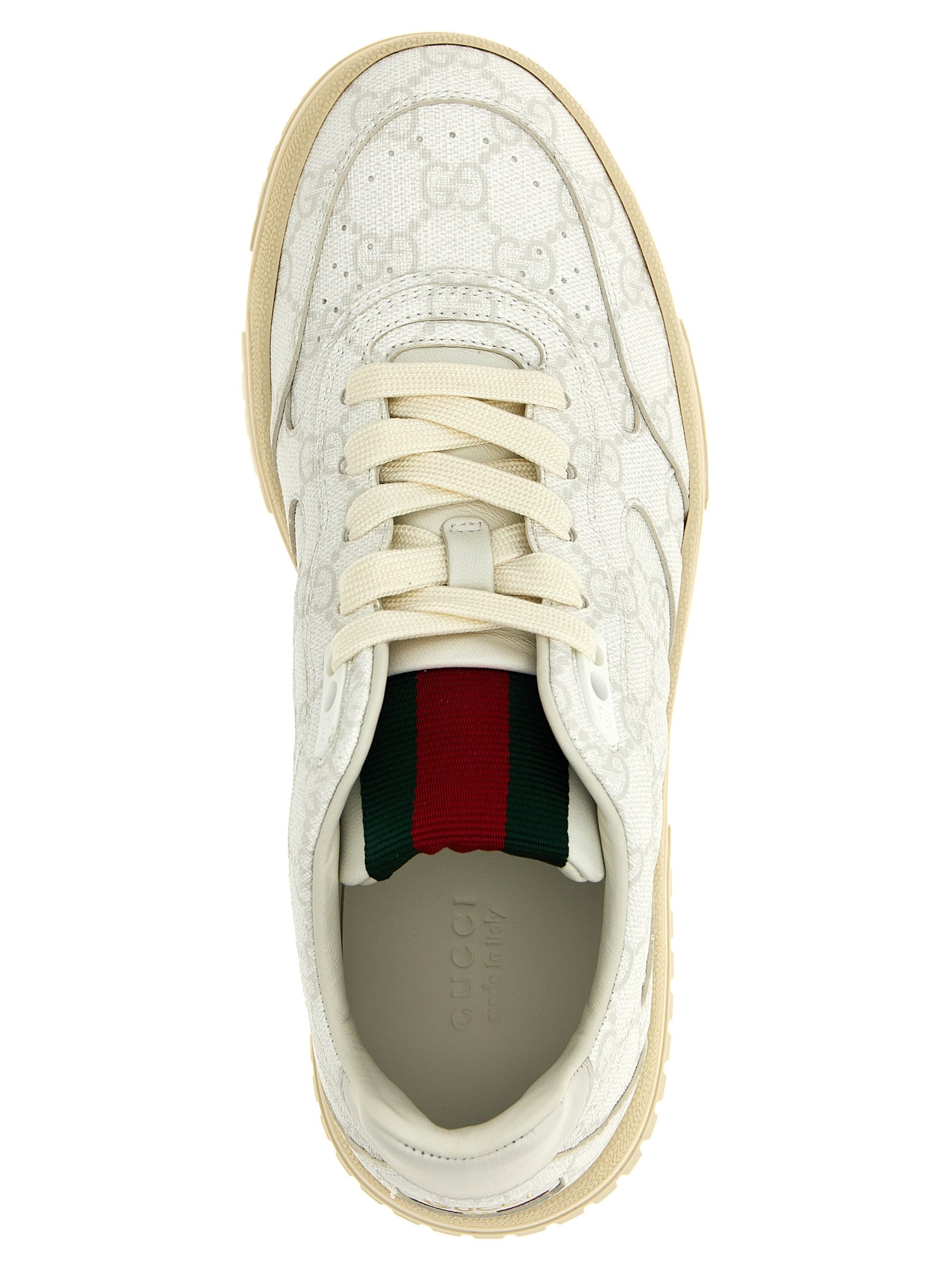 Gucci Weiße Polyethylen Turnschuhe
