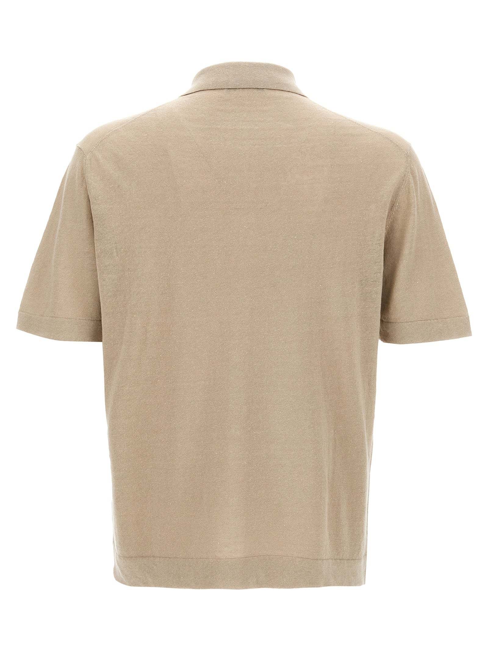 ZANONE Bicolor Leinenbluse