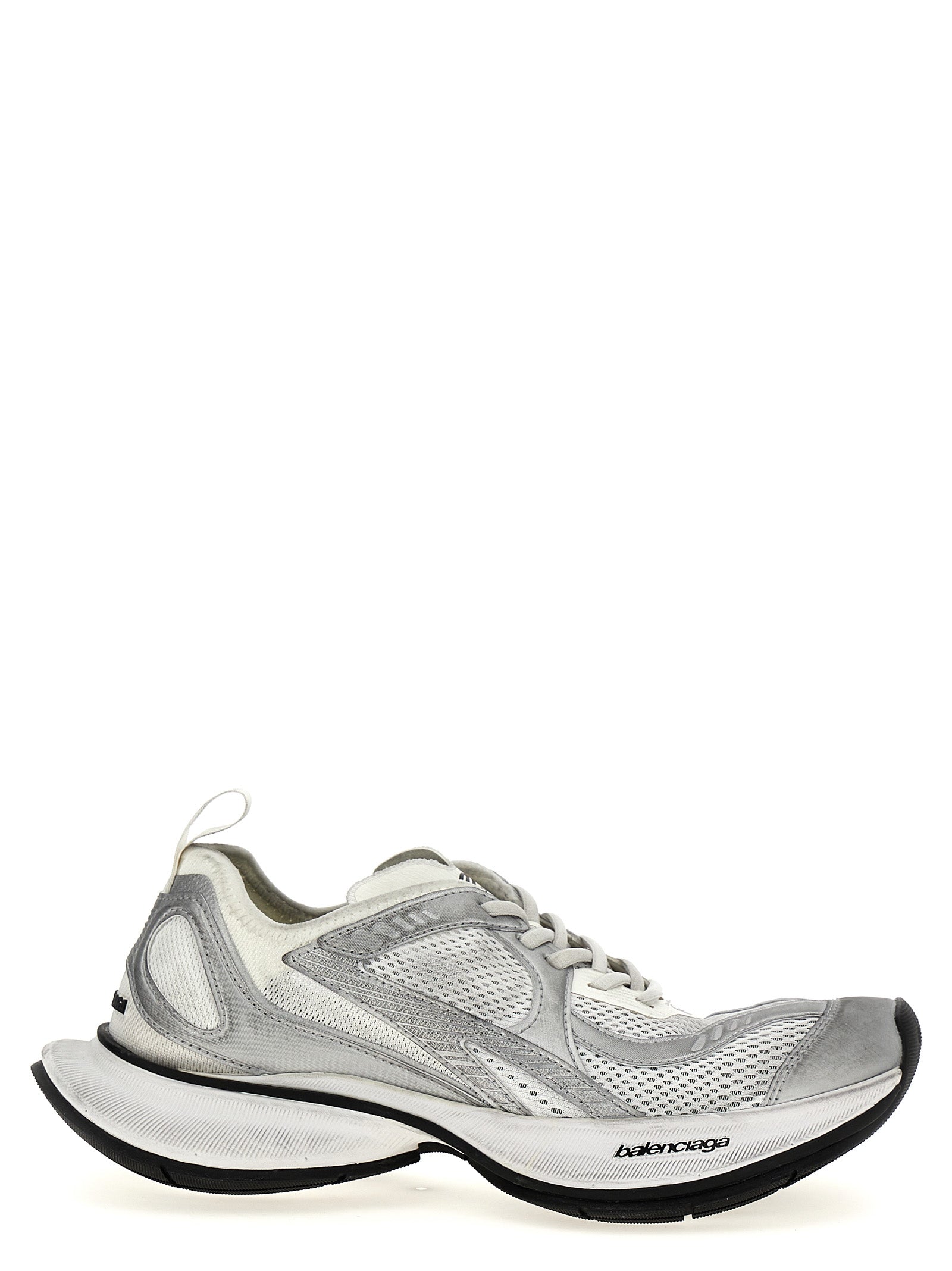 Balenciaga Graue Sportschuhe aus Polyester
