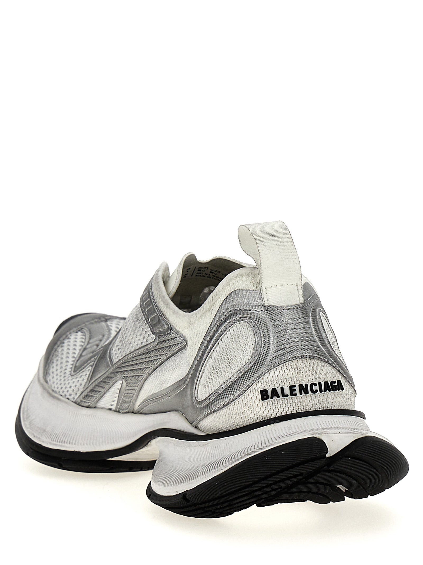 Balenciaga Graue Sportschuhe aus Polyester