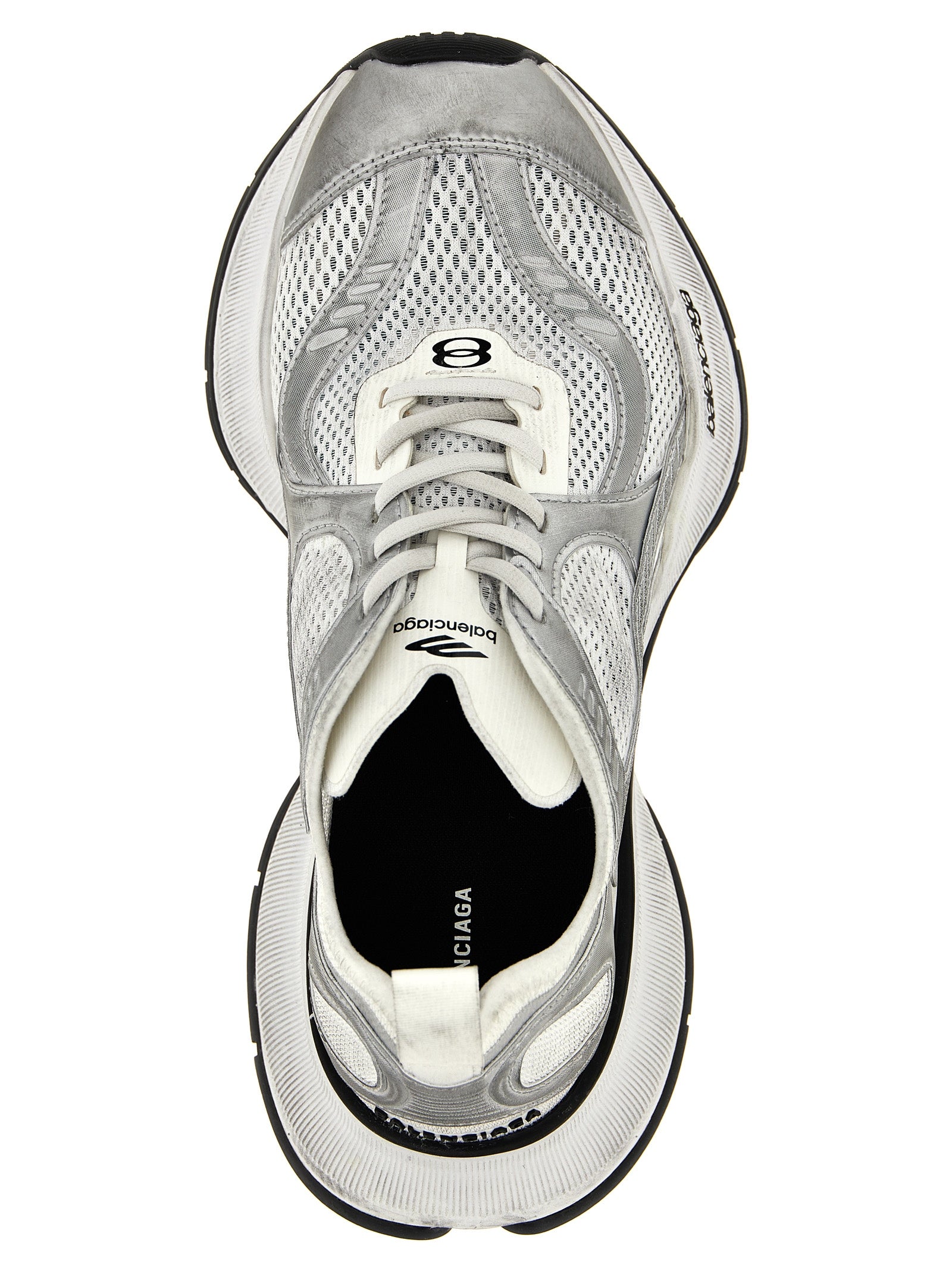 Balenciaga Graue Sportschuhe aus Polyester