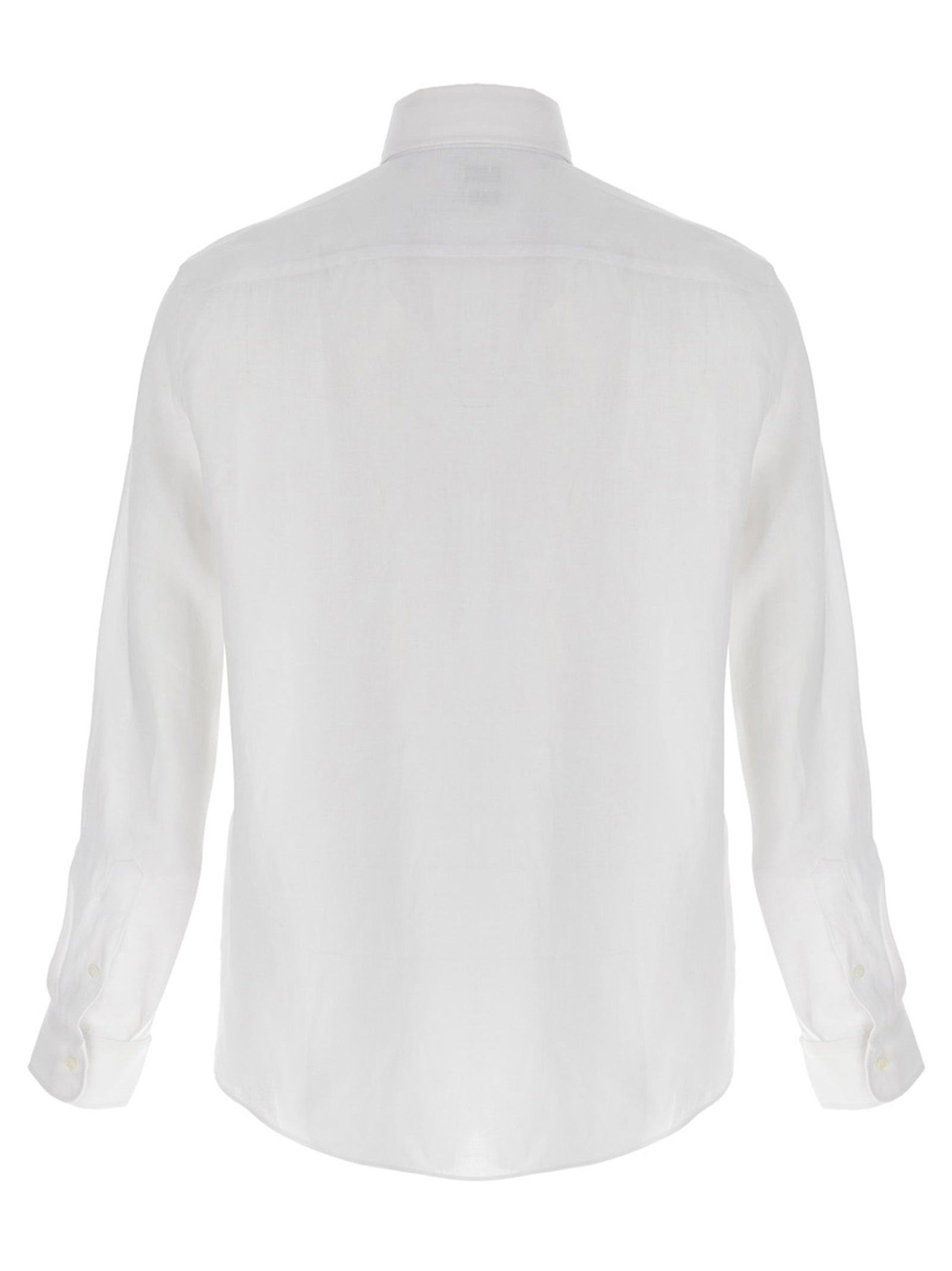 Brunello Cucinelli Weiße Leinenbluse