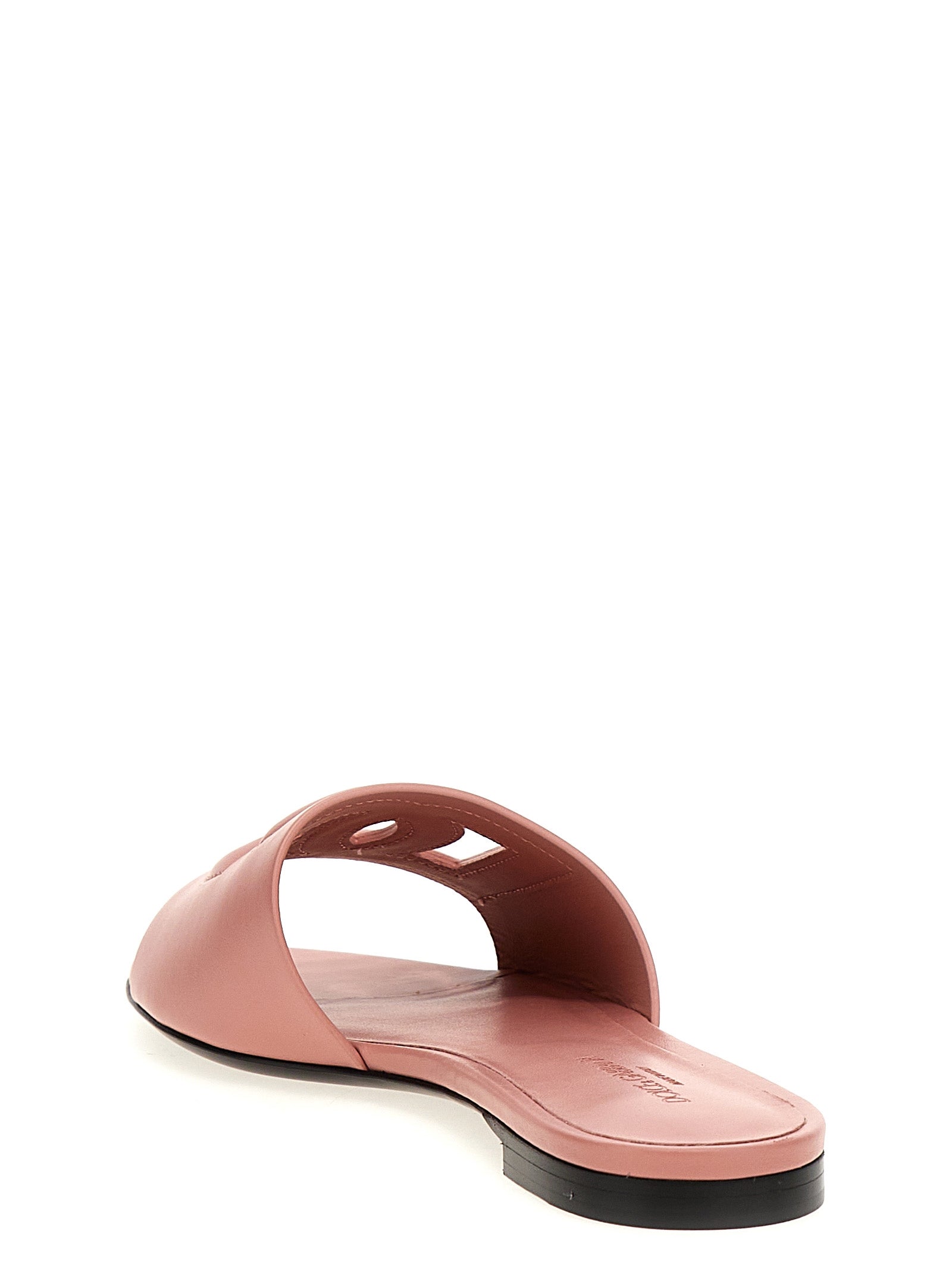 Dolce & Gabbana Multicolor Kalbsleder-Slipper