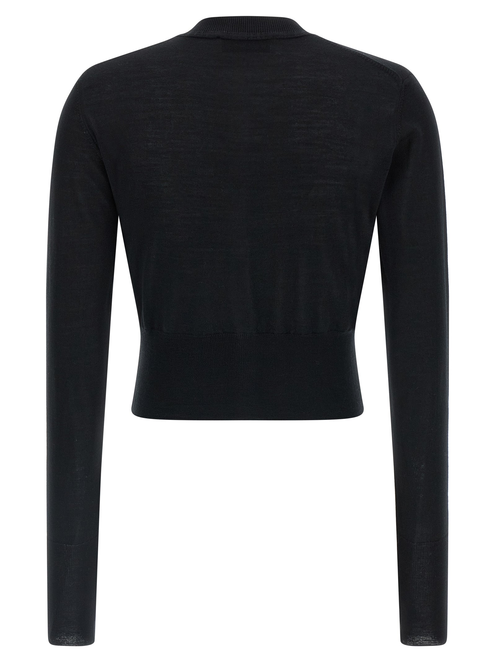 Vivienne Westwood Schwarzer Wollcardigan