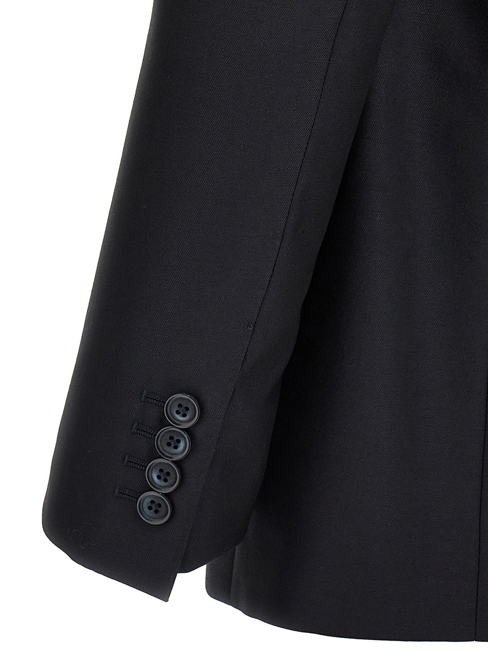 Dolce & Gabbana Blauvio Woll-Zweiteiler