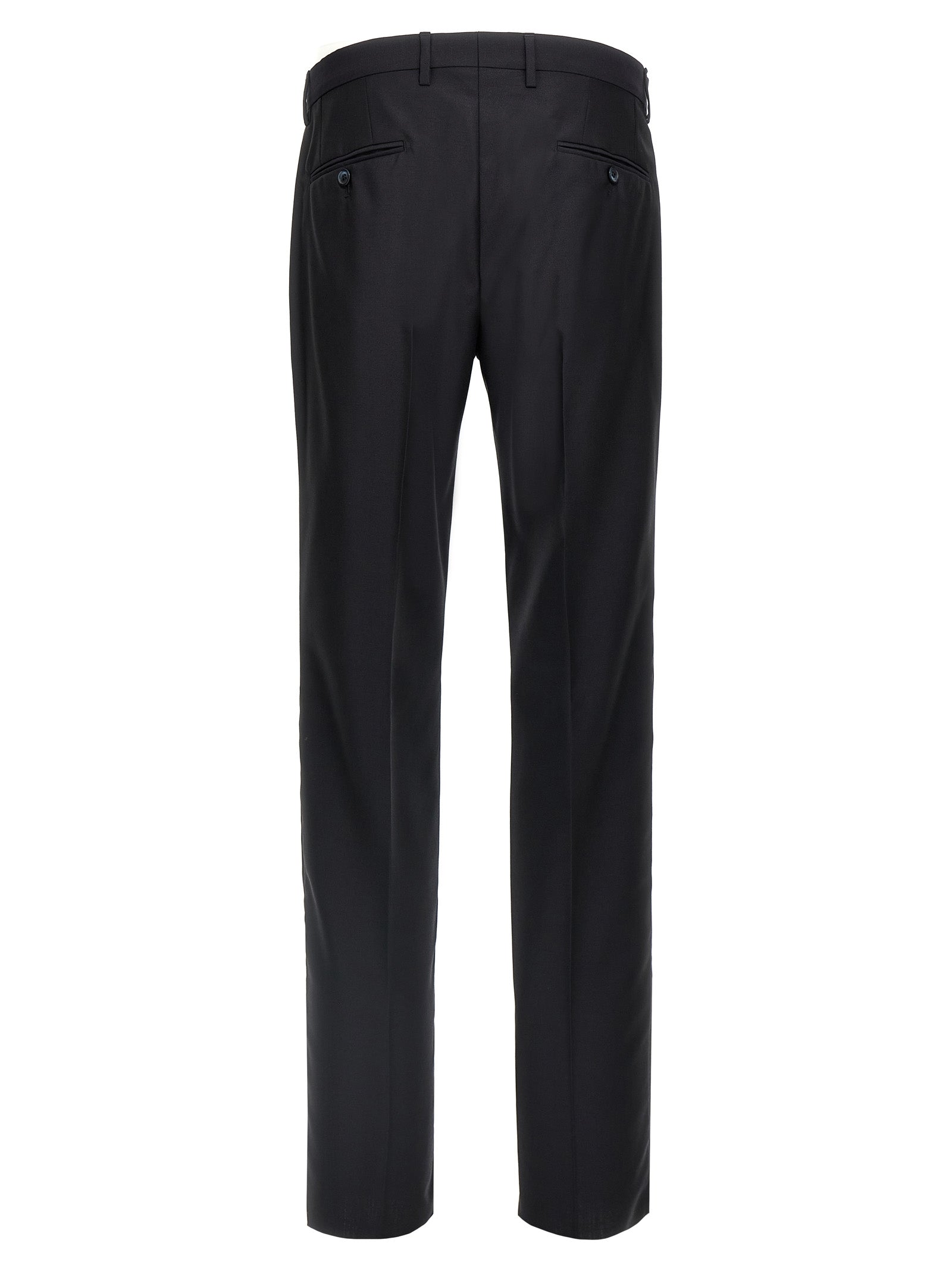 Dolce & Gabbana Blauvio Woll-Zweiteiler
