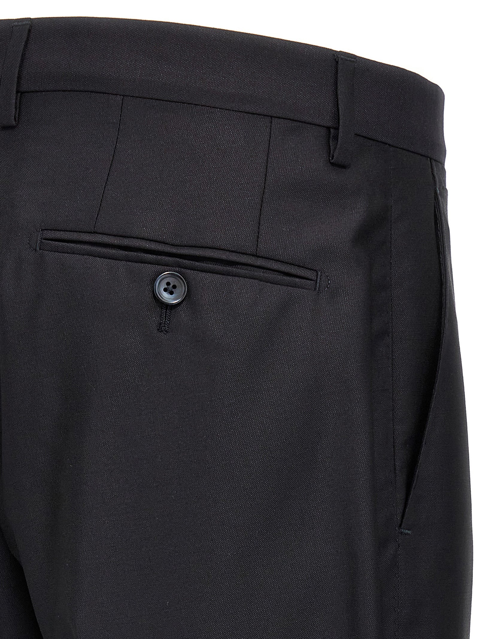 Dolce & Gabbana Blauvio Woll-Zweiteiler