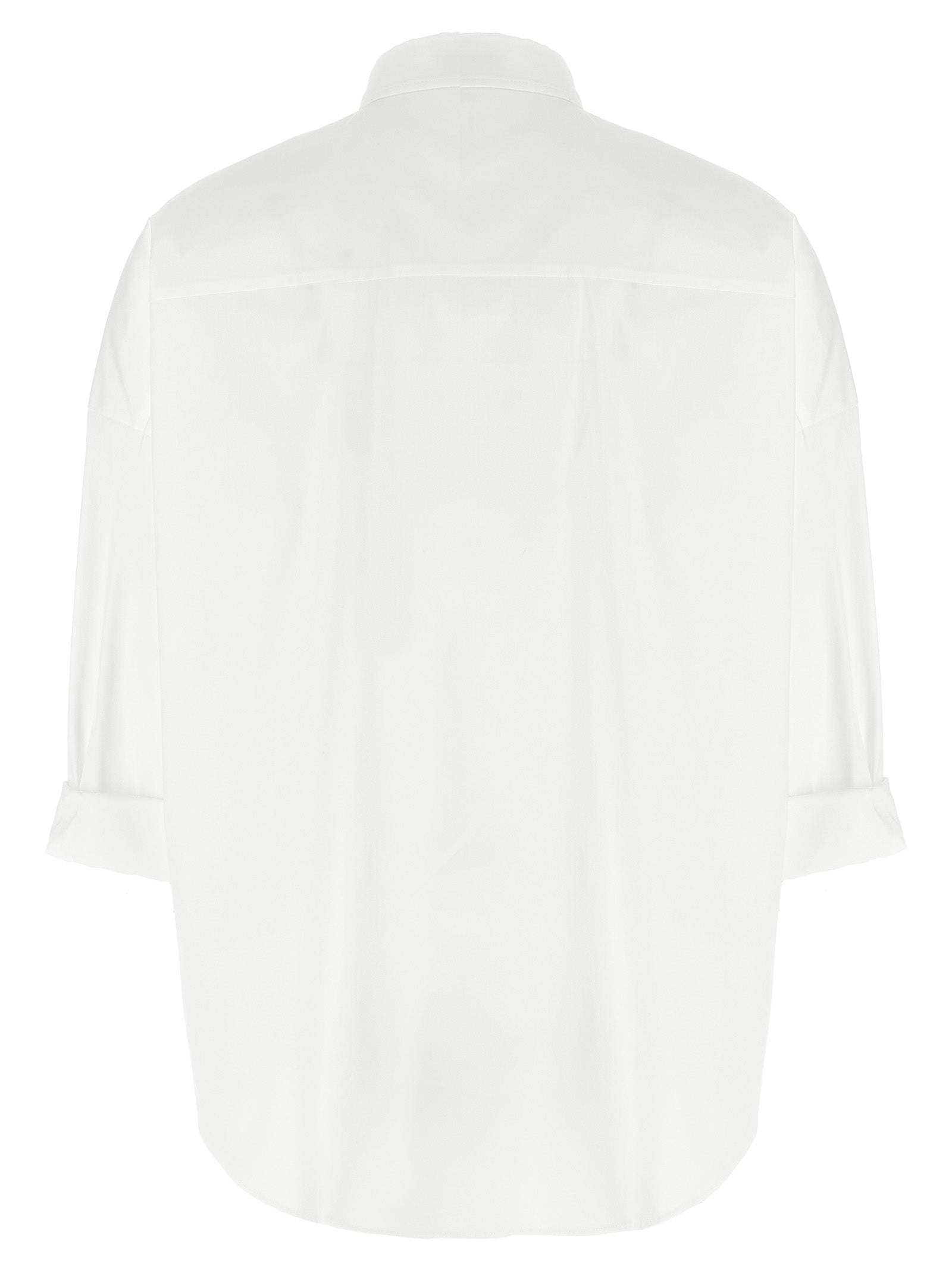 Brunello Cucinelli Weiße Baumwollbluse