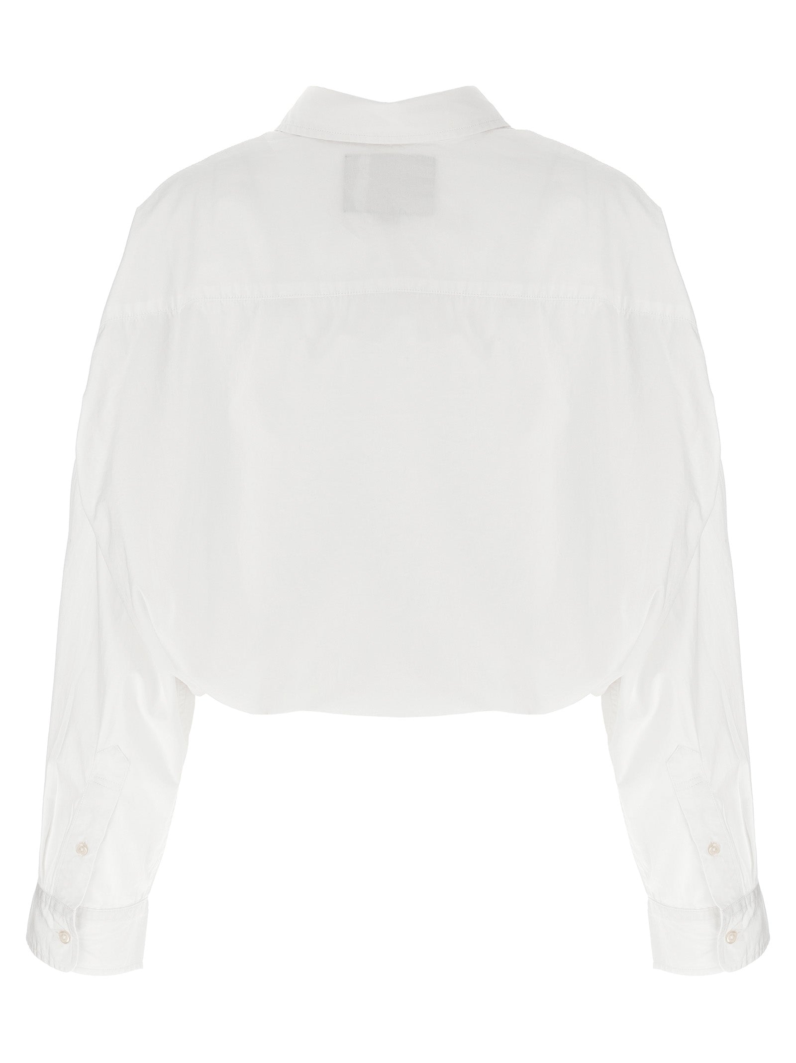 R13 Weiße Baumwollbluse