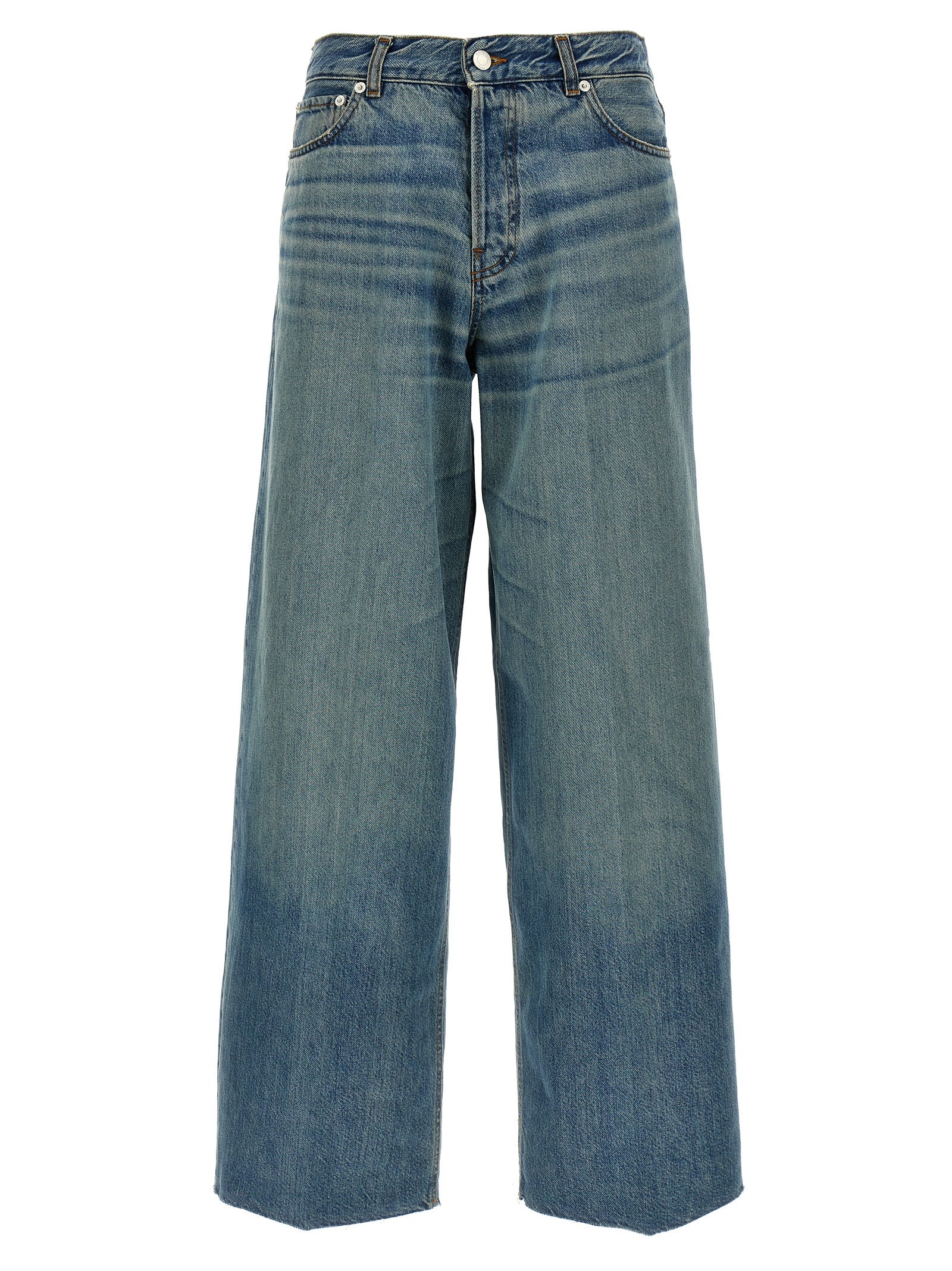 Haikure Blaue Baumwolljeans Denim